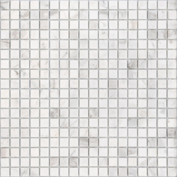 Мозаика Pietrine Dolomiti blanco POL 15x15x4 305x305 Caramelle Mosaic