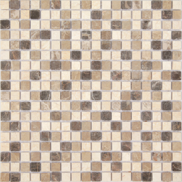 Мозаика Pietrine Pietra Mix 1 MAT 15x15 - толщина 4 мм 30.5x30.5 Caramelle Mosaic