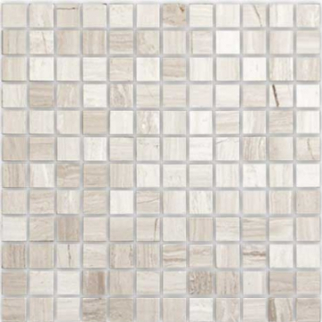 Мозаика Pietrine Travertino Silver POL 2.3x2.3 29.8x29.8 Caramelle Mosaic