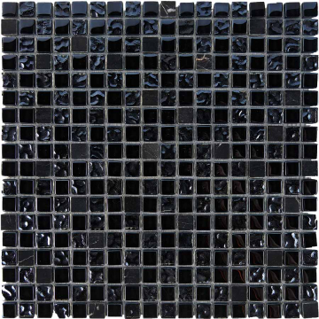 Мозаика PIX714 Мозаика из мрамора и стекла 15x15 300х300x8 Pixmosaic