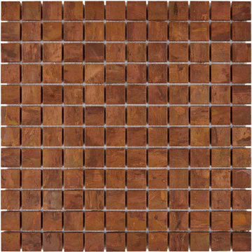 Мозаика PIX731 Мозаика из меди 23x23 300х300x8 Pixmosaic