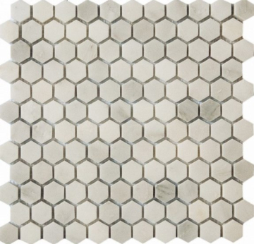 Мозаика QS-Hex001-25P/10 30,5*30,5 Q-Stones