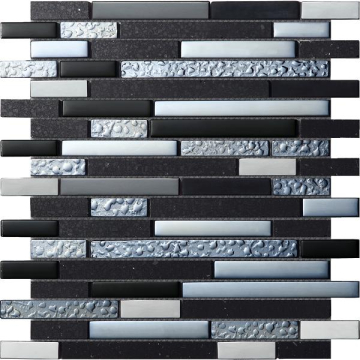 Мозаика Quartz Black 30*30 Intermatex
