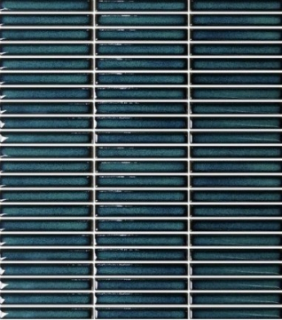 Мозаика R-338 керамика глянцевая (1,2*9,2) 28,2x30,8 NSmosaic