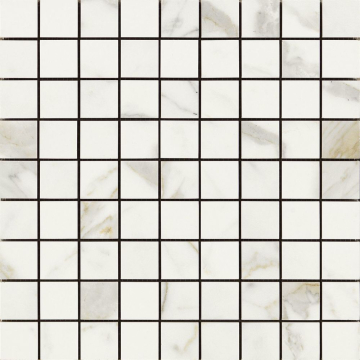 Мозаика R4ZM Bistrot Mosaico Calacatta Michelangelo Soft 30x30 Ragno Marazzi