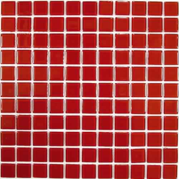 Мозаика Red glass (стекло) 25*25 300*300 Bonaparte