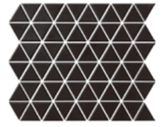 Мозаика Reno Black matt 25.2x29.1 Bonaparte