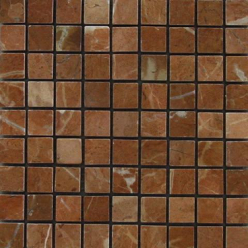 Мозаика ROJO ALICANTE 1,5x1,5x0,8 polished Premium Marble