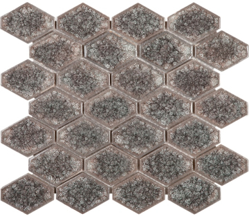 Мозаика Rombo griggio (58x45) 25x22.9x8 Imagine lab