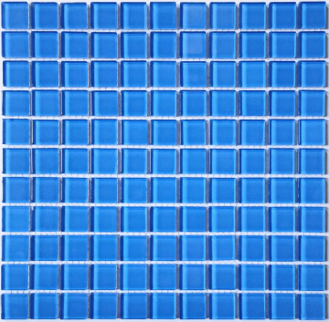 Мозаика Royal blue (стекло) 4*25*25 300*300 Bonaparte