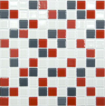 Мозаика S-455 стекло (25х25х4) 300*300 NSmosaic