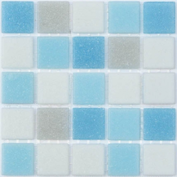 Мозаика Sabbia Azzuro 32.7x32.7 Caramelle Mosaic
