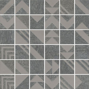 Мозаика SBM014/DD204020 Про Нордик серый темный мозаичный 30*30 Kerama Marazzi