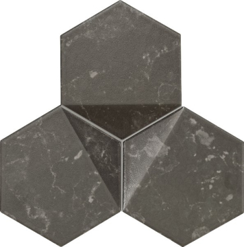 Мозаика Scoria black 19.2x16.5 Tubadzin