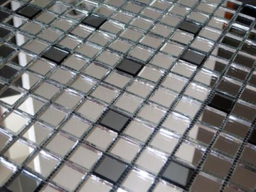 Мозаика SD20-3 Мозаика зеркальная на сетке (2x2) 32.8x32.8 Vivere