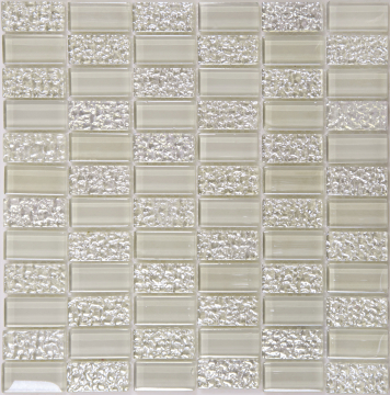 Мозаика SG-8028 стекло (23*48*8) 298*298 NSmosaic