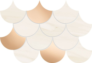 Мозаика Sheen copper 29x19.3 Tubadzin