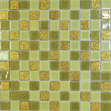 Мозаика Shine Gold (стекло) 25*25 300*300 Bonaparte