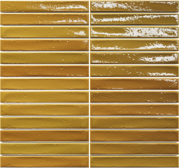 Мозаика Short Stick Mustard Crackle 29,2x29,5 Amadis Fine Tiles