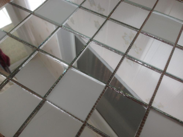 Мозаика SM50 Мозаика зеркальная на сетке (5x5) 31x31 Vivere