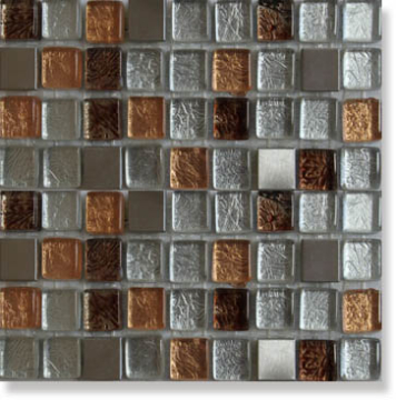 Мозаика Смеси с декорами HSO 993 1,5х1,5х0,8 Bars Crystal