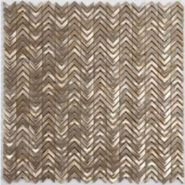 Мозаика Stamping Aluminum Gold 30x30,3x0,6 Moreroom Stone