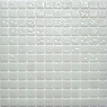 Мозаика STP-WH002-L стекло (25х25) 317х317 Natural