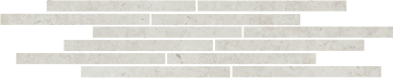Мозаика T025/11206 Декор Карму мозаичный серый светлый матовый 75х15 Kerama Marazzi