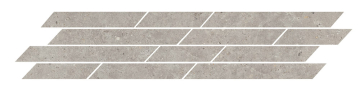 Мозаика T036/SG6537 Риккарди мозаичный серый светлый матовый 46,8x9,8 Kerama Marazzi