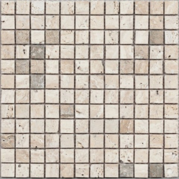 Мозаика ТБ-п6-15 Travertine 1.5х1.5 30х30 Геомозаика