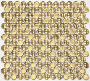 Мозаика Tondi d'oro R21.5 (круглый чип) 28,6x30,4 Caramelle Mosaic