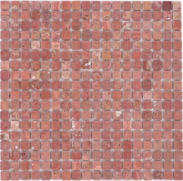 Мозаика Travertine Red Tum 15x15x4 305x305 Orro Mosaic