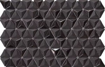 Мозаика TRIANGLE BLACK 29.3x28.3 Lace Mosaic