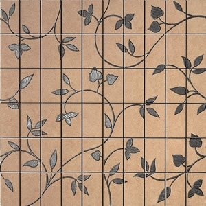 Мозаика UR024MA Urbana Beige Mosaico Fiore Nat Ret 45x45 Impronta