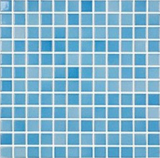 Мозаика VC.2.01.0100 Versicolor Mosaic Blue-Light Blue 2,5x2,5 30x30 Serapool