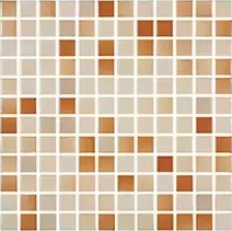Мозаика VC.2.01.1508 Versicolor Mosaic Beige-Brown 2,5x2,5 30x30 Serapool