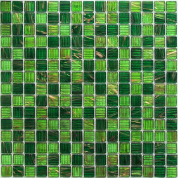 Мозаика Verde (стекло) 20*20 327*327 Bonaparte
