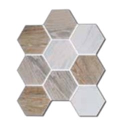Мозаика Wood comb 29.5x25.6 Bonaparte