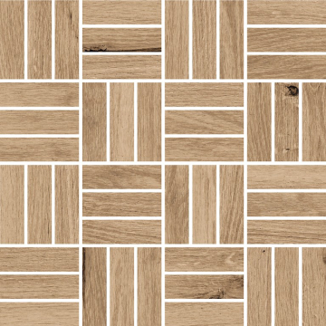 Мозаика WS6O156 Мозаика Woodhouse темно-бежевый 30x30 Cersanit