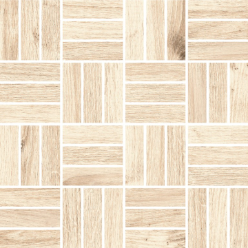 Мозаика WS6O306 Мозаика Woodhouse светло-бежевый 30x30 Cersanit