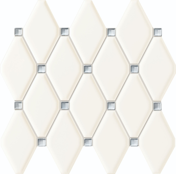 MS-01-159-0298-0270-1-037 Мозаика Abisso white 29,8x27 Tubadzin