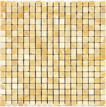 Natural 7M073-15P Мозаика Onyx Yellow 15x15 305х305 Natural