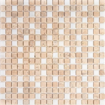 Natural Мозаика 4MT-11-15T Мрамор 15x15 298х298 Natural