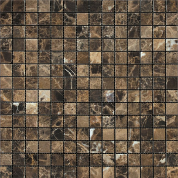 Natural Мозаика 7M022-20P Emperador Dark Мрамор 20x20 305х305 Natural