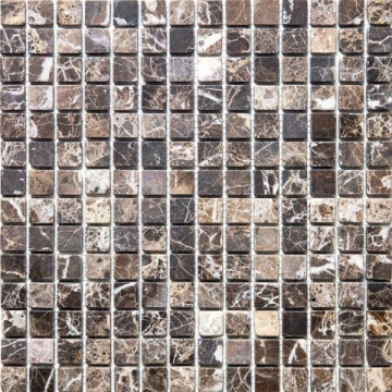 Natural Мозаика 7M022-20T (Emperador Dark) мозаика Мрамор 20х20 305х305 Natural