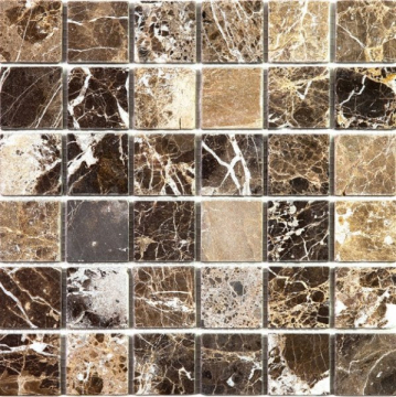 Natural Мозаика 7M022-48T (Emperador Dark) мозаика Мрамор 48х48 305х305 Natural
