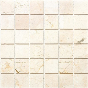 Natural Мозаика 7M025-48P (Crema Marfil) мозаика Мрамор 48х48 305х305 Natural