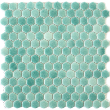 Natural Мозаика STP-GN008-HEX стекло (25) 300х300 Natural