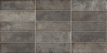 New Trend WT36ELR17 Плитка Эльбрус Брик Темно-серый / Elbrus Brick Graphite 300x600x9 New Trend