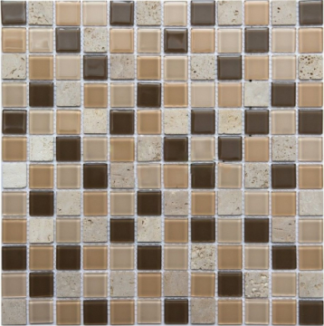 NSmosaic Мозаика S-852 стекло камень (23*23*4) 298*298 NSmosaic